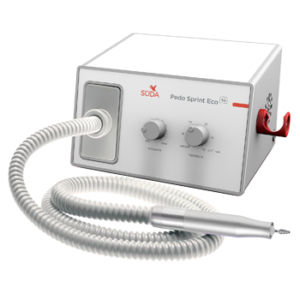 Mikromotor für Pediküre - Pedo Sprint Eco Silentpower - SÜDA - elektrisch / Tisch / Handstück