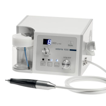 Mikromotor für Pediküre - Asteria 1000 - SÜDA - elektrisch / Tisch / mit internem Wasserstrahl