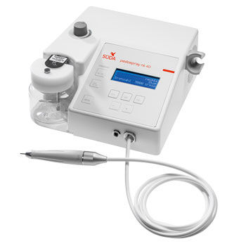 Mikromotor für Pediküre - Pedospray NT40 - SÜDA - elektrisch / Tisch / mit internem Wasserstrahl