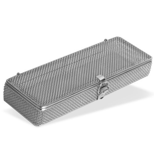 Sterilisationskorb für Instrumente - CIL-007 001 001 - Chaplet International - perforiert / vergittert