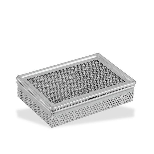 Box für chirurgische Instrumente - CIL-020 001 002 - Chaplet International - Lager / Edelstahl / vergittert