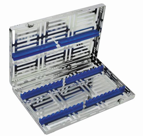 Sterilisierkassette für zahnärztliche Instrumente - CIL 022 009 001 - Chaplet International - perforiert