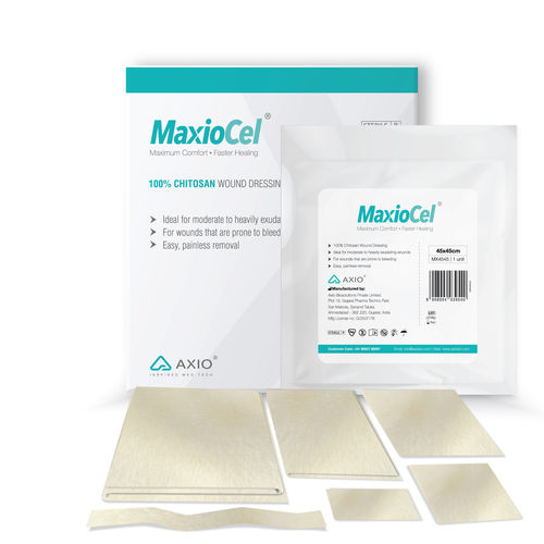 Steriles Polsterbinde - MaxioCel® MX1515 - Axio Biosolutions - Vlies / hypoallergen / absorbierend
