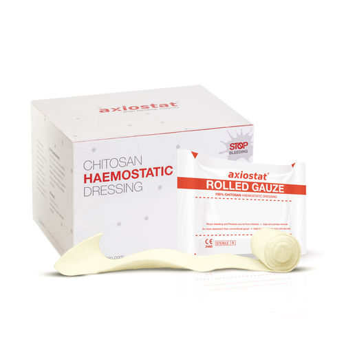Hämostatische Mullbinde - Axiostat® L100 - Axio Biosolutions