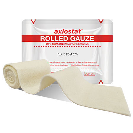 Hämostatische Mullbinde - Axiostat® L150 - Axio Biosolutions