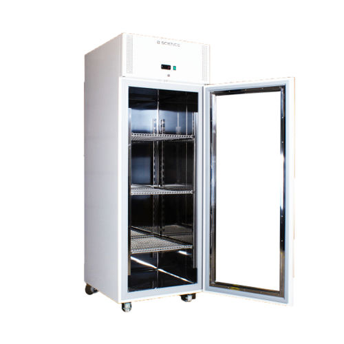 Laborkühlschrank - LABREF Series - B. Science Global Aps - vertikal / auf Rollen / 1 Tür