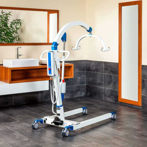 Elektrischer Patientenlifter - CARLO Alu, Classic 230 - BEKA Hospitec - auf Rollen / für Erwachsene / für Übergewichtige