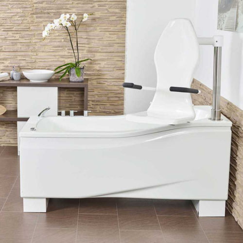 Elektrische Pflegebadewanne - COMPACT - BEKA Hospitec - höhenverstellbar / Snoezelen / mit- Wannensitz