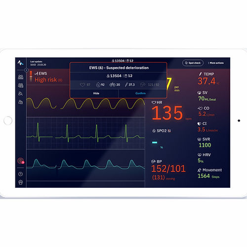 Software für die Alarm-Verwaltung - BioBeat Technologies - medizinisch / für Intensivpflege / für Notfallstation