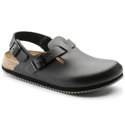 Unisex-Clog - Tokio Super Grip - Birkenstock - rutschfest / weiß / schwarz