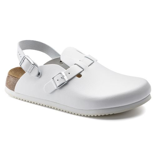 Unisex-Clog - Kay Soft Footbed - Birkenstock - rutschfest / waschbar / weiß