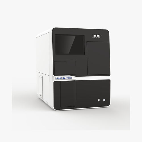 Automatisiertes biochemisches Analysegerät - BioCLIA® 500 - EUROHOB (UK) Co., Ltd. - Tisch / alkalische Phosphatase / STAT Anschluss