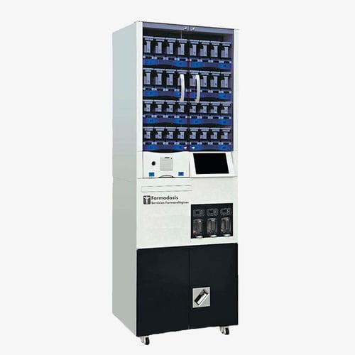 Automatische Verpackungsmaschine - FARMA 92L - Farmadosis SL - auf Rollen / Tabletten / Tablett