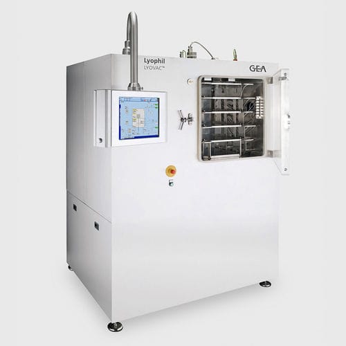 Steuerbarer Gefriertrockner - LYOVAC™ FCM 10-P - GEA Tiromat Packaging - GEA Food Solutions Germany - für die Pharmaindustrie / bodenstehend