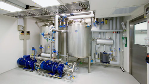 Reinigungsstation für die Pharmaindustrie - GEA Tiromat Packaging - GEA Food Solutions Germany - Chargen / manuell / CIP