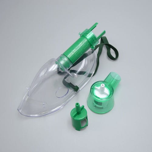 PVC-Sauerstoffmaske - PA120 series - Hangzhou Formed Medical Devices - ohne Latex / transparent / Venturi