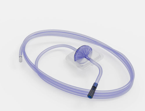 Insufflationsschlauch - PS01010 series - Hangzhou Formed Medical Devices - rechtsseitig / elastisch / transparent