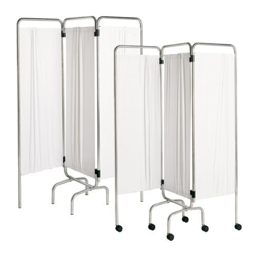 Zusammenklappbarer Medizinischer Bettschirm - K606624 - Karrel Health Solutions - mobil / 3 Flügel / Vorhang