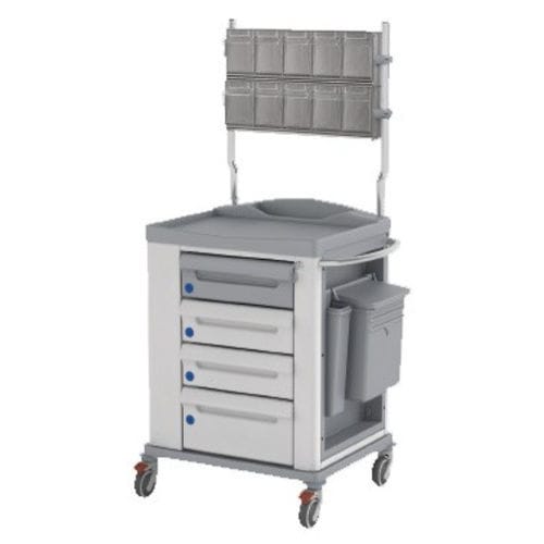 Medizinischer Wagen - KSM-MED3 - Karrel Health Solutions - Medikamente / für Katheter / Abfall
