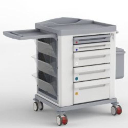 Medizinischer Wagen - KSM-UT1 - Karrel Health Solutions - Mehrzweck / Abfall / Service