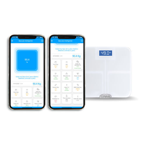 IOS-Applikation / für die Analyse der Körperzusammensetzung - LifeVit - Monitoring / Steuerung / medizinisch