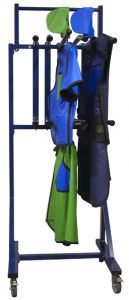 Mobile Ablage für Bleischürzen - MAR-M5 W - MDT X-Ray