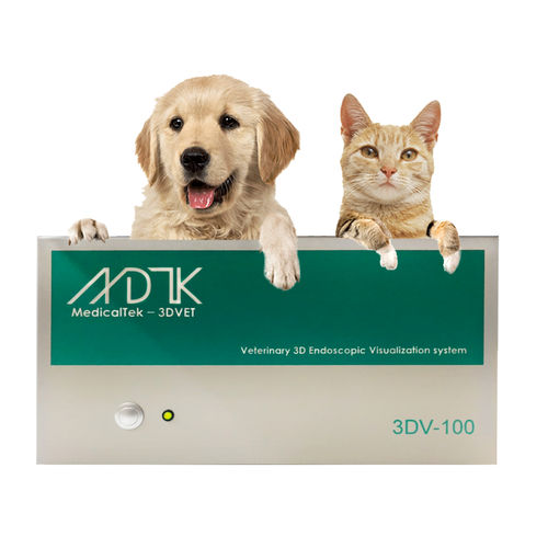 Veterinärendoskopie-Videoprozessor - 3D VET - MDTK - MedicalTek - mit Videorekorder