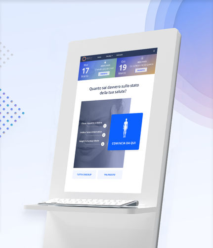 Kiosk-Terminal / für medizinische Untersuchungen - Medispa srl