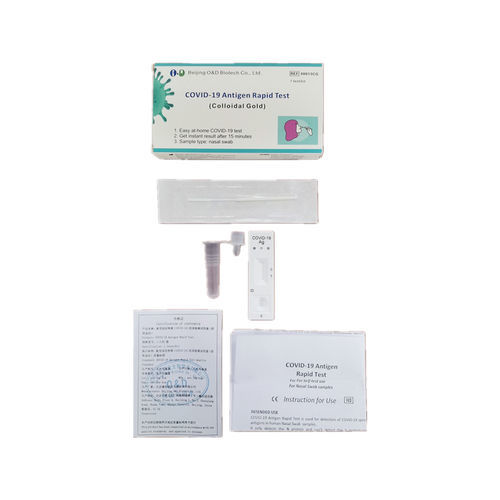 COVID-19-Testkit - 00013CG - Beijing O&D Biotech Co., Ltd. - Antigene / SARS-COV-2 / Nasen