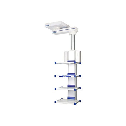 Deckenmontierter Verteilerarm - Panalex Medical - für Endoskopie / mit Einfacharm / mit Gondel