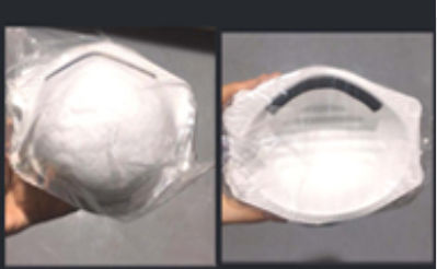 N95-Atemschutzmaske - Panalex Medical - schalenförmig / 20er-Packung / weiß