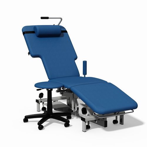 Untersuchungsliege für Echokardiographie - 503TEC  - Plinth Medical - elektrisch / höhenverstellbar / auf Rollen