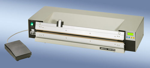 Halbautomatisches Schweißgerät - M-RPA series - RISCHE + HERFURTH GMBH Maschinen- und Apparatebau - Impuls / für medizinische Verpackung / Tisch