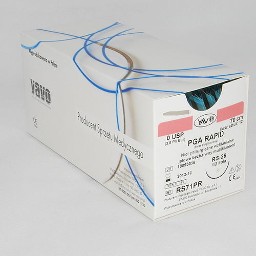 Resorbierbarer Nähfaden - PGA II  - Przedsiębiorstwo YAVO - Allgemeinchirurgie / Wundenchirurgie / allgemeine pädiatrische Chirurgie