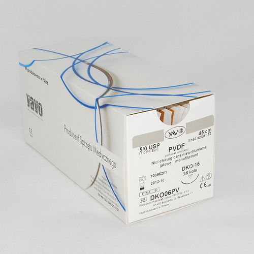 Nicht resorbierbarer Nähfaden - PVDF  - Przedsiębiorstwo YAVO - Plastische Chirurgie / uro-gynäkologische Chirurgie / Herz und Gefäßchirurgie