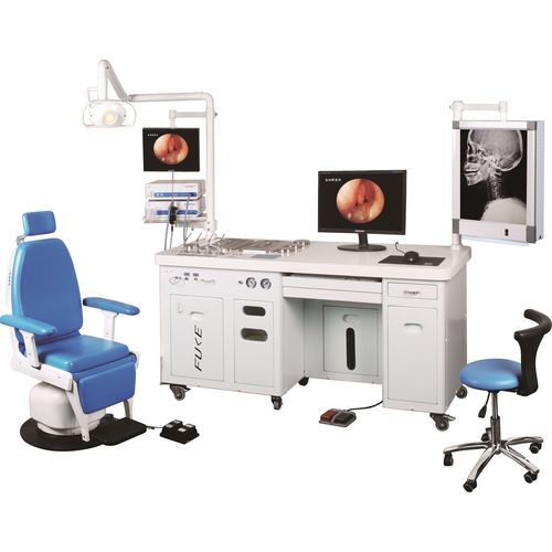 HNO-Arbeitsstation - FK-ENT1800DH - Tonglu Fuke Medical Instrument - mit Licht / mit Monitor