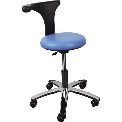 Hocker für Arztpraxis - FK-ENT1900A - Tonglu Fuke Medical Instrument - hydraulisch / mit Rückenlehne