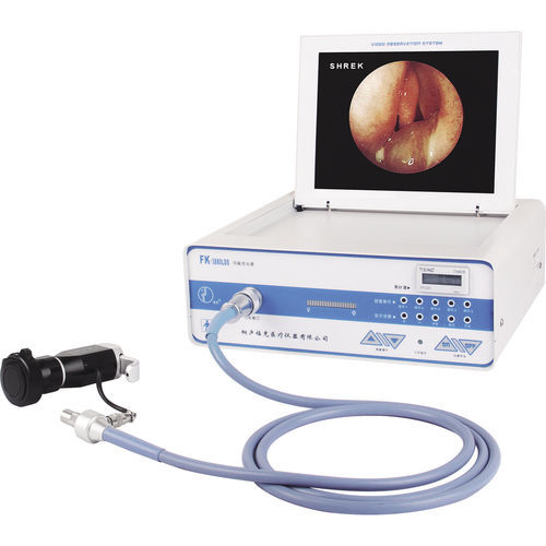 Videoprozessor für Endoskopie - FK-ENT1501A - Tonglu Fuke Medical Instrument - mit Videomonitor