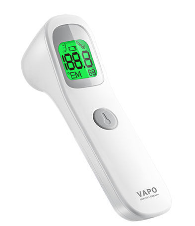 Fieberthermometer -  VP-T2 - VAPO Healthcare - Infrarot / Stirn / Mobiltelefonmodul