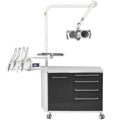 Podologie-Arbeitsstation - Scirocco - BTC - Medical Equipment - auf Rollen / Edelstahl
