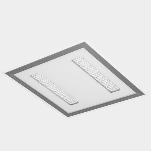 Deckenmontierte Beleuchtung - HB - Buck - für Reinraum / LED