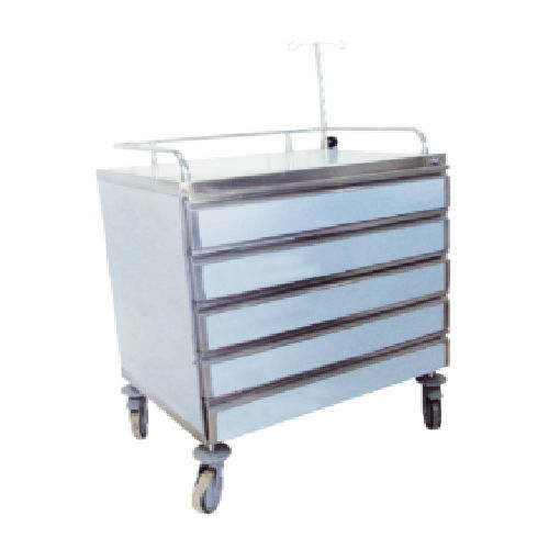 Medizinischer Wagen - Sté AMEL - Mehrzweck / für Transport / Edelstahl