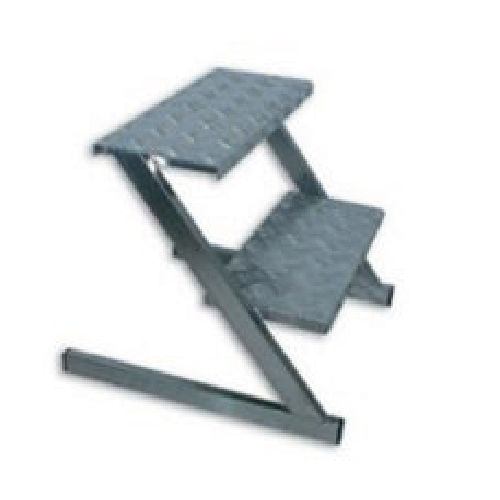 Stufentritt mit 2 Stufen - Sté AMEL - Edelstahl
