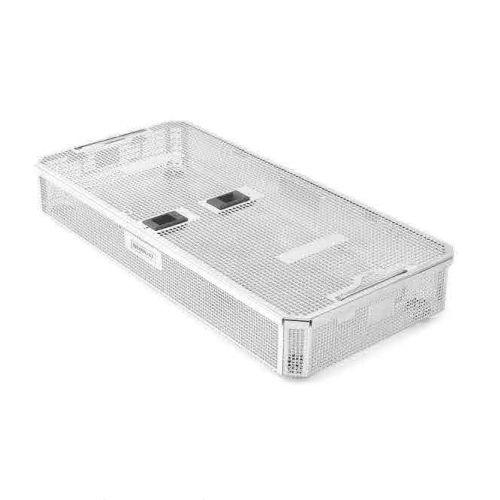 Sterilisationskorb für Instrumente - 21.11 series - SHARPLINE Surgical Innovations And Technologies - Edelstahl / perforiert / vergittert
