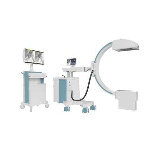 Mobiler C-Bogen - ALMA C FP+ - Almax Imaging - mit Flachbildsensor / mit Videosäule / mit integriertem Bildschirm