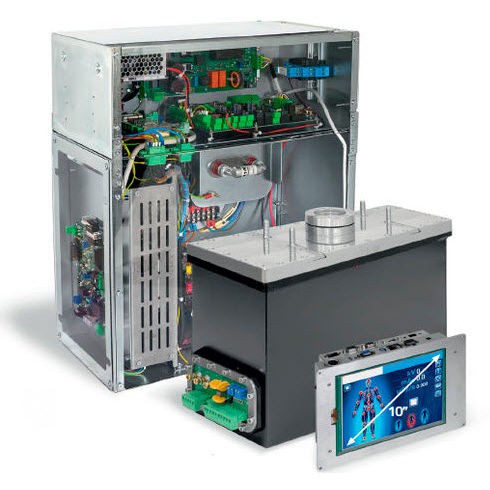Röntgengenerator für multifunktionale Röntgenaufnahmen - XGEN 32 - CFD - für Veterinärradiographie / bodenstehend / mit Bedienfeld