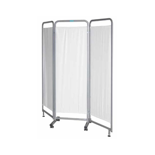 Zusammenklappbarer Medizinischer Bettschirm - MO00507/R - CALDARA - auf Rollen / 3 Flügel