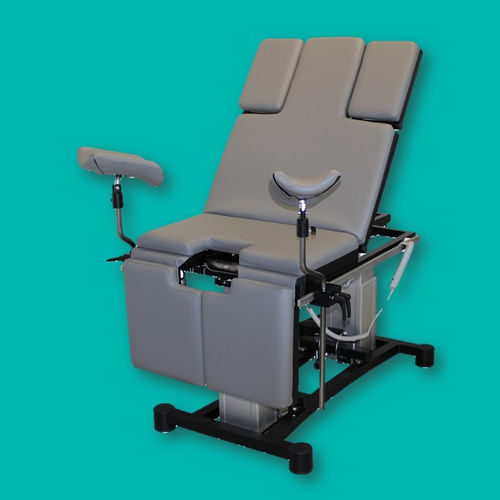 Allgemeine Untersuchungsliege - 3XL37PRO - CALDARA - elektrisch / mit verstellbarer Rückenlehne / dreiteilig