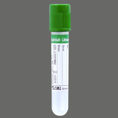 Zylinderförmiger Probenahmeröhrchen - SLD-LH	 - CML Biotech - Plasma / für Probennahme / mit Lithium-Heparin