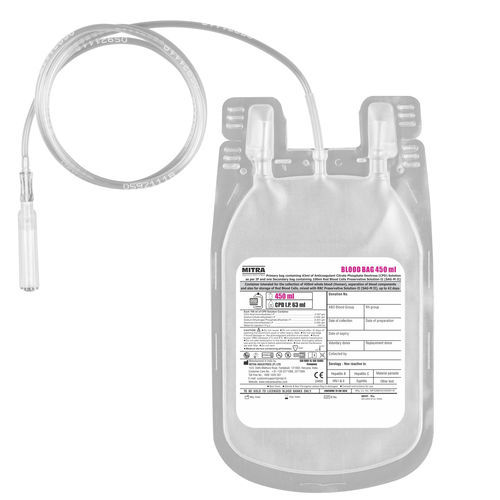 Einfacher Blutbeutel - MITRA Industries - CPD / CPDA-1 / PVC